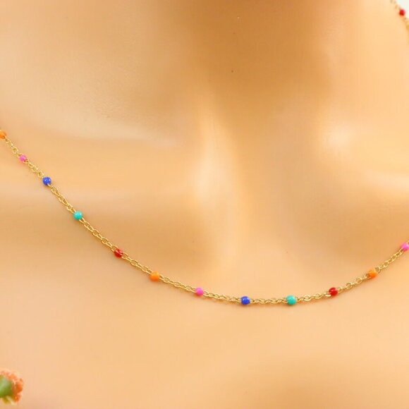 "New Beautiful Design Necklace Chain for Women/Girls, Gift, N732 - Picture 3 of 10